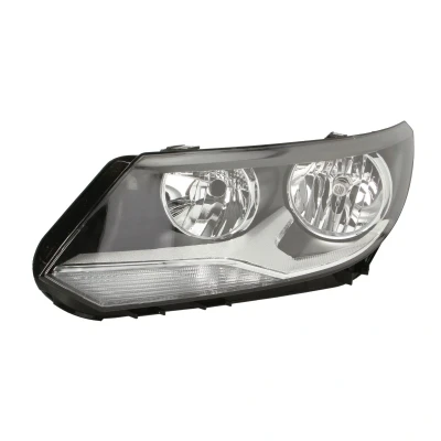 Kuva ALKAR 2745136 Ajovaloumpio Vasen H15, W5W, PY21W, H7 Huomiovalolla Sähkömoottorilla Kotelo mustalla sisäosalla VOLKSWAGEN: Tiguan I