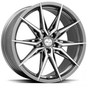 Kuva Brock B42 Ferric Grey Polish 8x18 5/112 ET35 B66.6 Alumiinivanteet