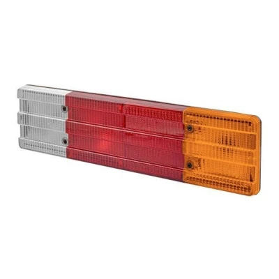 Kuva HELLA 2VP 004 887 021 Takavalot Oikea P21W, R10W Musta 12, 24 ilman polttimoita Lampun kannalla MERCEDES BENZ: Vario Bussi, ACTROS MP2 / MP3