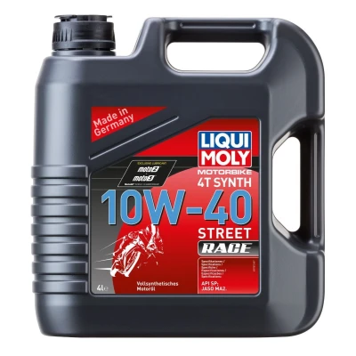 Kuva Liqui Moly Motorbike 4T Synth Street Race 10W 40 4l Moottoriöljy 20754