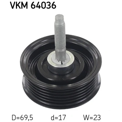 Kuva SKF VKM 64036 Ohjainrulla MAZDA: 6 Hatchback