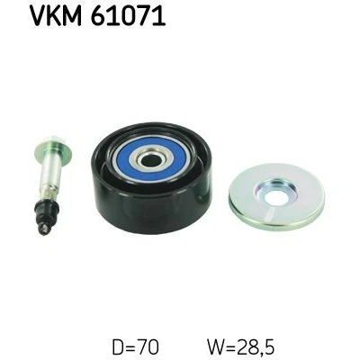 Kuva SKF VKM 61071 Ohjainrulla TOYOTA: Land Cruiser Prado 150, 120, HILUX 3 Pick up