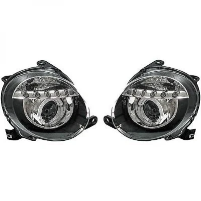 Kuva DIEDERICHS HD Tuning 3405380 Ajovalonheitinsarja Valokorkeussäätimen moottorilla