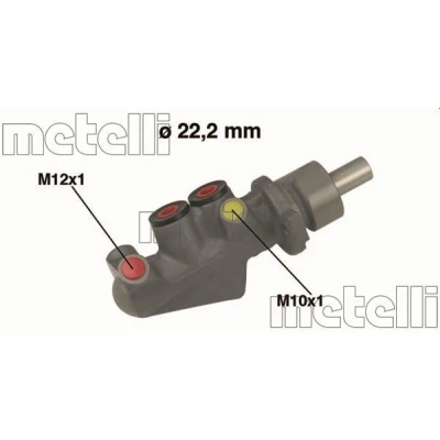 Kuva METELLI 05 0478 Jarrupääsylinteri 22,20 Alumiini