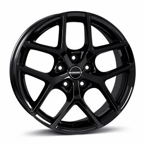 Kuva BORBET Y Black Glossy 8.5x19 5/114.3 ET40 B72.6