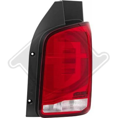 Kuva DIEDERICHS 2274192 Takavalot Oikea LED, W16W Lampun kannalla VOLKSWAGEN: Transporter 6
