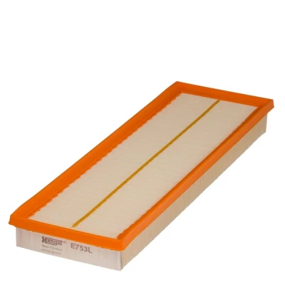 Kuva HENGST FILTER E753L Ilmansuodatin 40 130 430 Suodatinpanos VOLKSWAGEN: GOLF 5, 6, Jetta 4