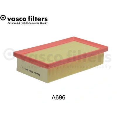 Kuva DAVID VASCO A696 Ilmansuodatin 40 147 256 suorakulmainen (rectangular) Suodatinpanos KIA: Rio 4