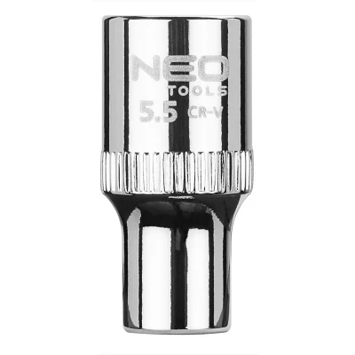 Kuva NEO TOOLS 08 223 Hylsyavain 1/4 3124 5.5 mm Kromi vanadium teräs SuperLock