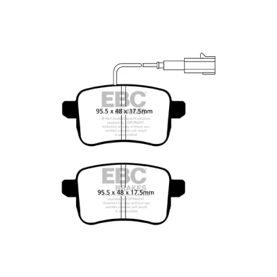 Kuva EBC Brakes DP42079R Jarrupala, levyjarru