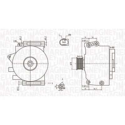 Kuva Laturi MERCEDES BENZ E KLASS [W210, W211], T Model [S210, S211] OE 0121545902, A0121545902