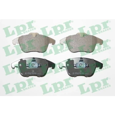 Kuva LPR 05P1255 Jarrupalat VOLVO: V70 3, V60 I, XC70 II Farmari, FORD: MONDEO 4 Turnier, S Max Mk1, 4, LAND ROVER: Range Rover Evoque