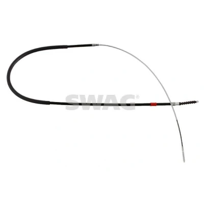 Kuva SWAG 20 93 6674 Käsijarruvaijeri Taakse, oikea 1877 Asennusmateriaalilla BMW: 5 Sedan, Touring