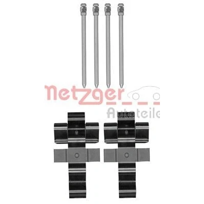Kuva METZGER 109 1852 Tarvikesarja, Jarrupala MINI: Clubman, Hatchback