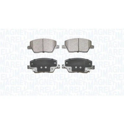 Kuva MAGNETI MARELLI 363916060883 Jarrupalat akustisella kulumavaroittimella FIAT: Tipo Farmari