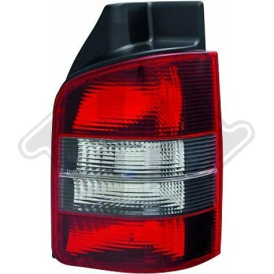 Kuva DIEDERICHS 2272191 Takavalot Vasen Taka osa Ilman lampun kantaa VOLKSWAGEN: Transporter 5, Multivan 5 (7HM, Bus