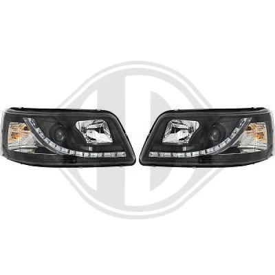Kuva DIEDERICHS HD Tuning 2272687 Ajovalonheitinsarja ilman valokorkeussäätimen moottoria