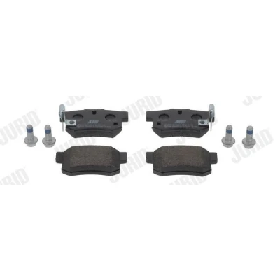 Kuva JURID 572138J Jarrupalat akustisella kulumavaroittimella Ilman tarvikkeita HONDA: CIVIC 7 Hatchback, Accord Tourer, 8, SUZUKI: SX4 I Hatchback