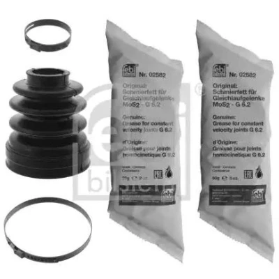 Kuva FEBI BILSTEIN 100344 Paljekumisarja, Vetoakseli Vaihteiston puoli, Etuakseli Kumi CITROËN: C3 I Hatchback, PEUGEOT: 106 II Hatchback