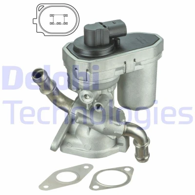 Kuva DELPHI EG10436 12B1 EGR Venttiili FORD: Transit Mk6 Van, Bussi, Flatbed Kuorma auto/Alusta