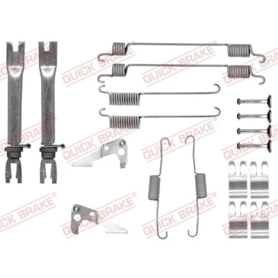 Kuva QUICK BRAKE 105 0030S 02 Tarvikesarja Jarrukengät kaksimetallijousi