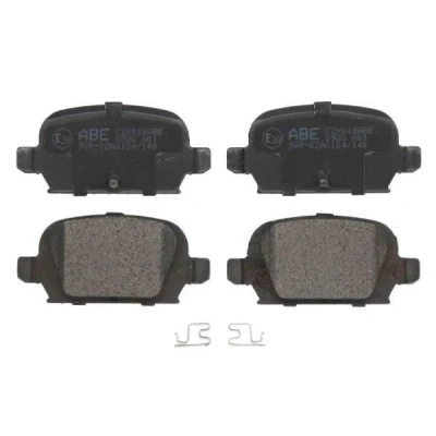 Kuva ABE C2X018ABE Jarrupalat Taka akseli FIAT: 500 Hatchback, Punto II Panda OPEL: Corsa C Tigra Twintop