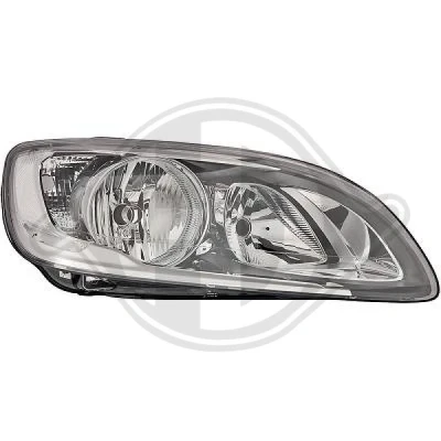 Kuva DIEDERICHS 7662180 Ajovaloumpio Oikea H7/H9 Valokorkeussäätimen moottorilla VOLVO: V60 I