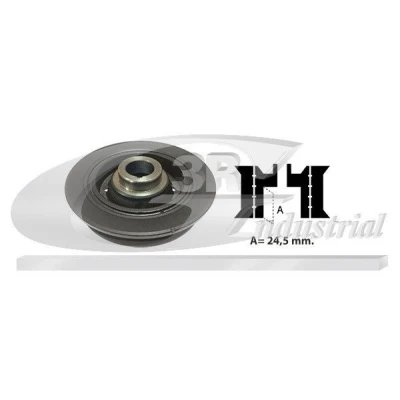 Kuva Hihnapyörä, kampiakseli OPEL, SAAB, VAUXHALL OE 0614411, 09128177, 55351711