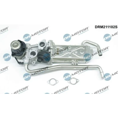 Kuva DR.MOTOR AUTOMOTIVE DRM211102S EGR Venttiili Sähköinen Tiivisteillä, Pakokaasukierrätys jäähdyttimellä SEAT: Ibiza 4, SKODA: Fabia 2