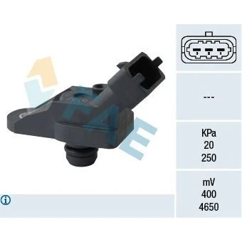 Kuva Tunnistin, imusarjapaine OPEL, VAUXHALL OE 46433053, 6238391, 6238412