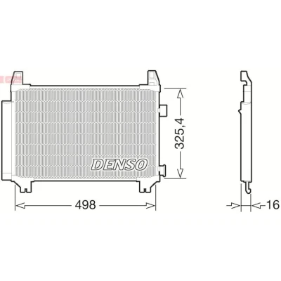 Kuva DENSO DRM51011 Jäähdytin 670 491 22 LEXUS: RX II
