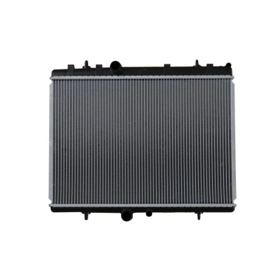 Kuva NRF EASY FIT 50438 Jäähdytin Alumiini 557 380 27 asennusosilla Jäähdytysrivat juotetut CITROËN: C4 I Hatchback, Xsara Coupe, Hatchback