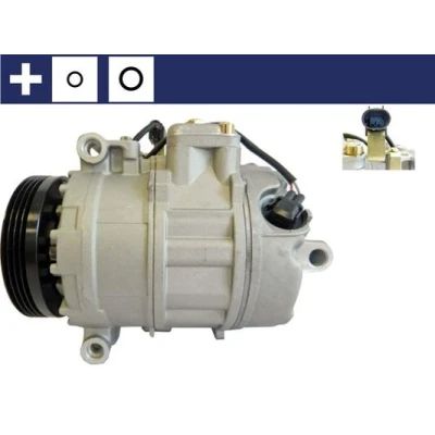 Kuva MAHLE ORIGINAL ACP 140 000S Ilmastoinnin Kompressori 7SEU17C 12 PAG 46 R 134a Tiivisterenkaalla BMW: 5 Sedan, Touring, 7