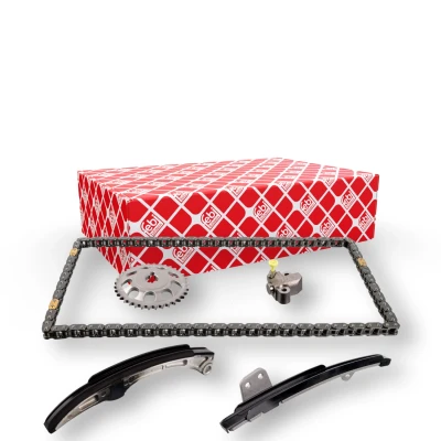Kuva FEBI BILSTEIN 107857 Jakoketjusarja Yksinkertainen, Ketju koteloitu TOYOTA: Yaris I Hatchback, II III Hatchback