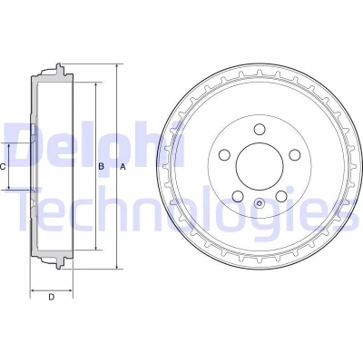 Kuva Jarrurumpu DELPHI BF564