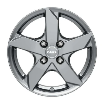 Kuva Rial Kodiak Graphite 5.5x14 4/100 ET39 B56.6