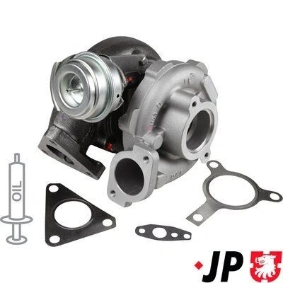 Kuva JP GROUP 4017400200 Turboahdin Pakokaasuahdin sis. tiivistesarjan NISSAN: NP300 Navara Pick up, Pathfinder 3