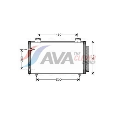 Kuva Lauhdutin, ilmastointilaite AVA QUALITY COOLING TO5411D