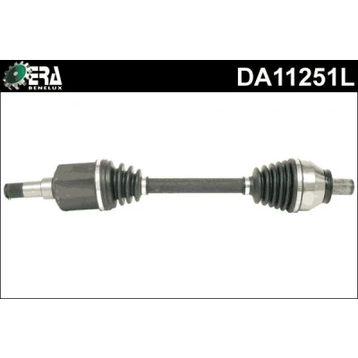 Kuva ERA Benelux DA11251L Vetoakseli Etuakseli, vasen 610 Autoihin, joissa ABS VOLVO: V60 I, S60 II, FORD: MONDEO 4 Turnier, Galaxy Mk2 MPV,
