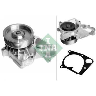 Kuva INA 538 0171 10 Vesipumppu Hihnapyörällä Moniurahihnavedolle BMW: 3 Touring, Coupe, 5 Sedan