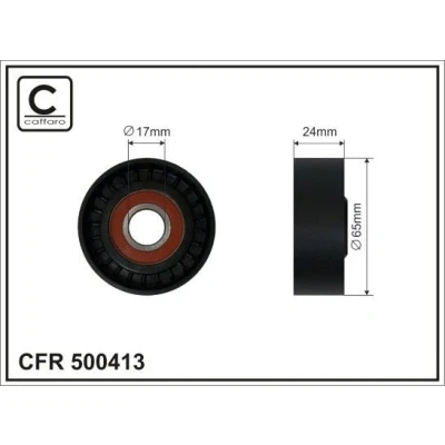 Kuva Kiristysrulla, moniurahihna SEAT, SKODA, VW OE 04E 145 299 AG, E, 04E145299AG