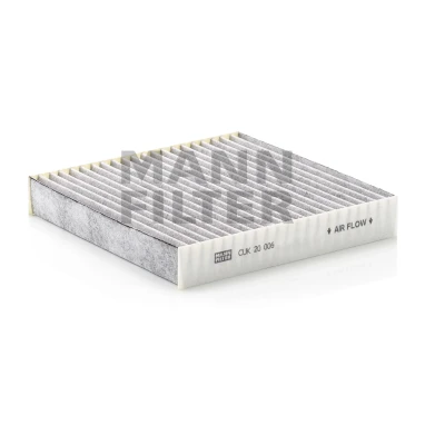 Kuva MANN FILTER CUK 20 006 Raitisilmasuodatin Aktiivihiilisuodatin 194 188 30 ABARTH: 500 / 595 695 Hatchback, 500C 595C 695C Cabriolet