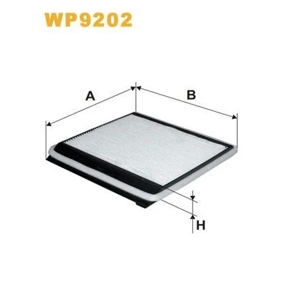 Kuva WIX FILTERS WP9202 Raitisilmasuodatin Hiukkassuodatin 223 227 19 RENAULT: Scénic 1