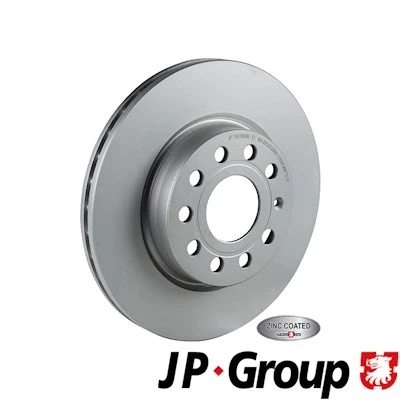 Kuva Jarrulevy, Etuakseli AUDI, SEAT, SKODA, VW OE 1K0615301AC, 1K0615301AK, 1K0615301AQ