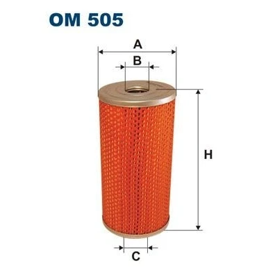Kuva FILTRON OM 505 Öljynsuodatin Suodatinpanos