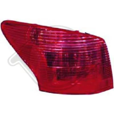 Kuva DIEDERICHS 4243690 Takavalot Oikea P21/5W Ilman lampun kantaa PEUGEOT: 407 SW