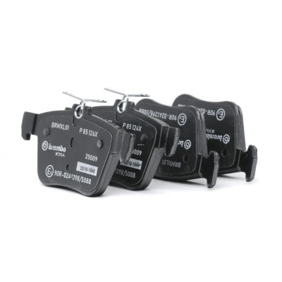 Kuva BREMBO P 85 124X Jarrupalat Ilman kulumisenilmaisinta tarvikkeita VOLKSWAGEN: Passat B8 Variant, Alltrack, Golf 7 Variant