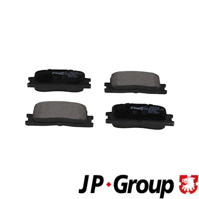 Kuva JP GROUP 4863702110 Jarrupalat Taka akseli Ilman kulumisenilmaisinta TOYOTA: Camry V Sedan