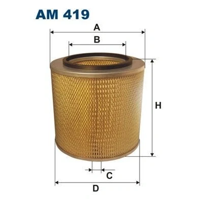 Kuva FILTRON AM 419 Ilmansuodatin 270 Suodatinpanos