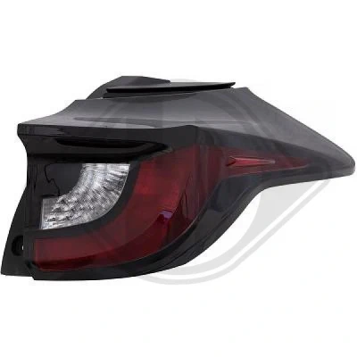 Kuva DIEDERICHS 6608090 Takavalot Oikea LED, WY21W